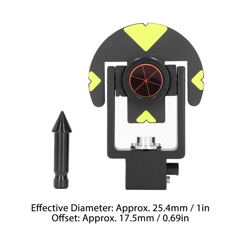 FDC064 Mini Prism Reflector K9 Glass High Accuracy Portable Surveying