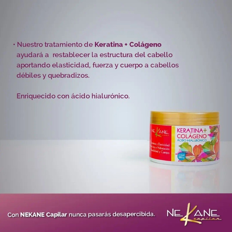 Nekane Tratamiento Keratina Cabello Seco Hidrata Antifrizz