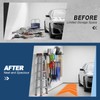 Housolution Garage Wall Organizer 96 Inch - 20Pack Carries 720