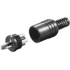 Speaker Plugs with Screw Connection, Kink Protection, Screwable Housing Pack