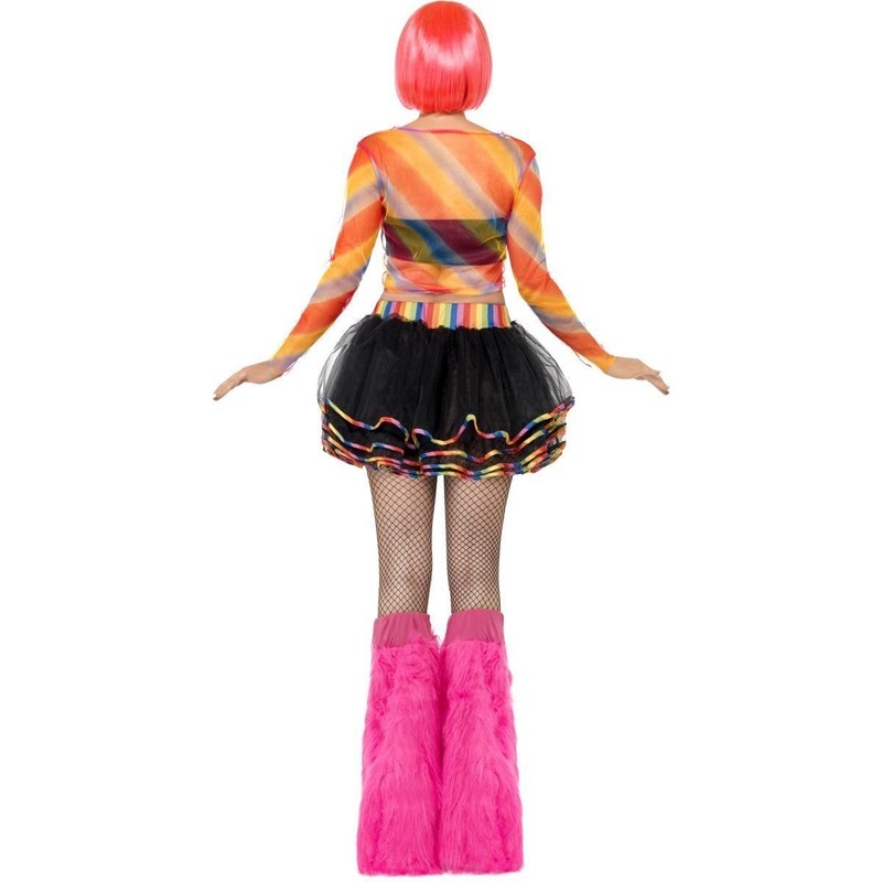 Smiffy's Rainbow Raver Kit - Multi-Coloured