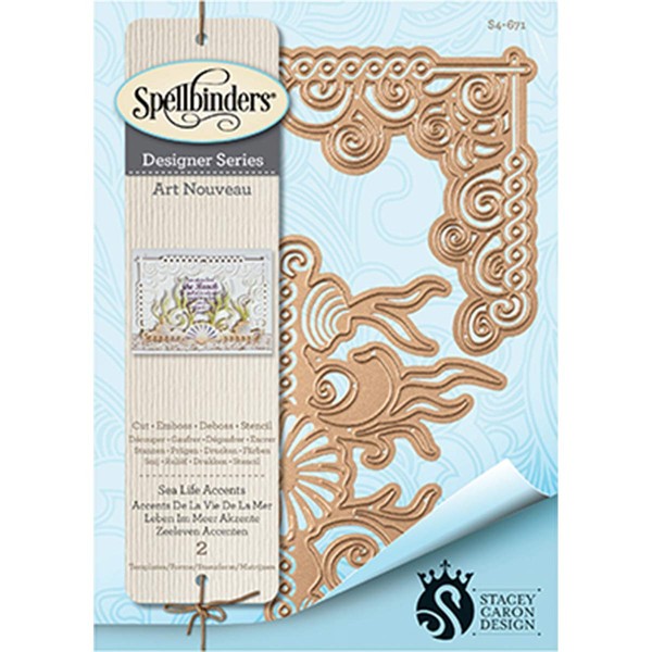 Spellbinders Sea Life Accents Etched/Wafer Thin Dies