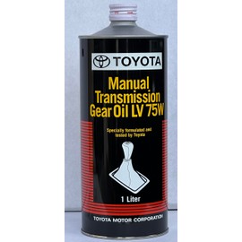 Toyota Genuine Manual Transmission Gear Oil LV 75W, 1 Liter, 08885-03206