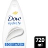 Dove Hydrate Body Wash with Plant-Based Moisturizers – 720ml Shower