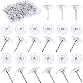 YOUOWO Push Tacks Push Pins 100 Pieces of Push Pins for Fastening, Decorative Nails