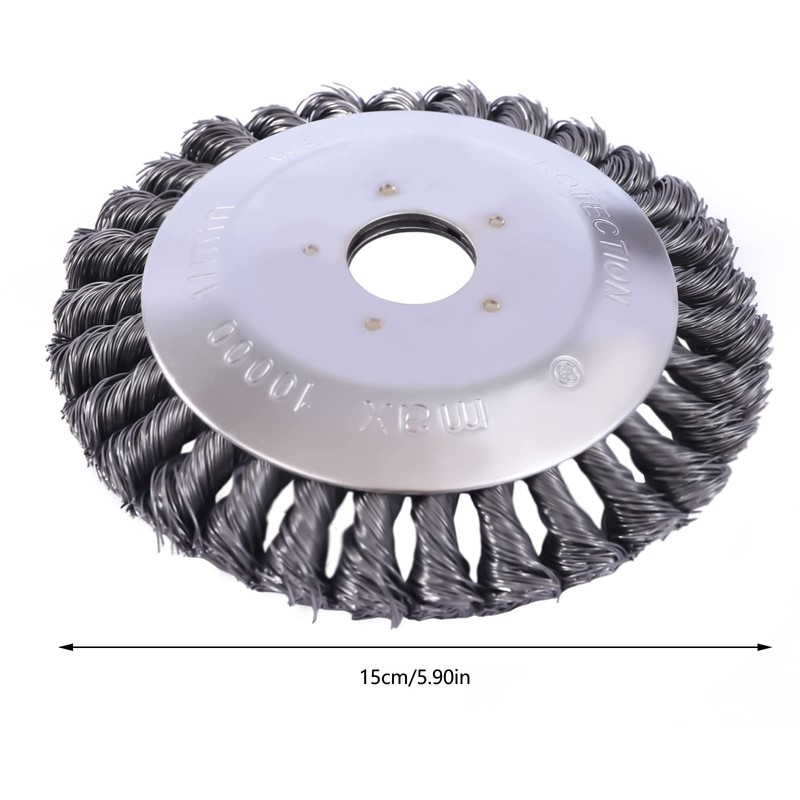6 Inch Rotary Weed Brush, Grass trimmers Strimmer Head,Weed Eater