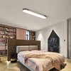 Qcyuui Dimmable LED Ceiling Light Modern Acrylic Linear LED Ceiling