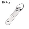 sourcing map D Ring Hanger Set for Picture Hanging Silver