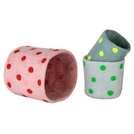 Maharanis Fairtrade Felt Storage Organiser Planters Set of 3