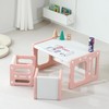 SINKIPA 3 in 1 Montessori Weaning Table and 2 Chairs