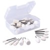AUSTOR 24 Pieces Wool Felt Mounted Mandrel Set 2 Shaped
