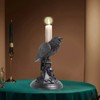 Gothic Candle Holder Resin Figurine Candlestick Stand Home Decor Accessory