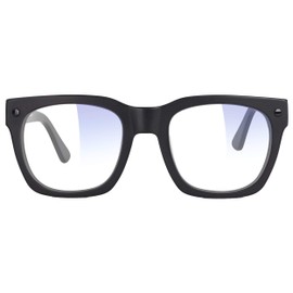 Glassy Walker Plus Gaming Glasses with Matte Blackout Frame - Blue Light Blocking Double Anti Reflective Glasses - Eye Glasses Protections From Computer Screen for Kids and Teens