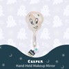 Casper Hand-held Makeup Mirror Lightweight Design Adorable For Magical Beauty