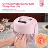 SAVILAND 600W Nail Polish Dryer: Pro 6X Faster Drying with