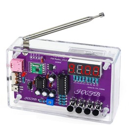 EIELE Soldering Practice kit 87-108MHz with 2 Power Supply Modes and 2 Audio Output Modes DIY Electronic Project kit