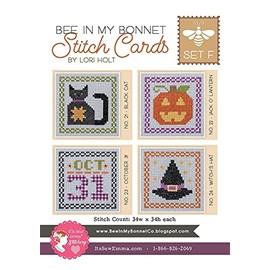It's Sew Emma Bee in My Bonnet Stitch Card F Pattern
