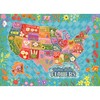 RoseArt - Soft Touch - Flower Map - 1000 Piece