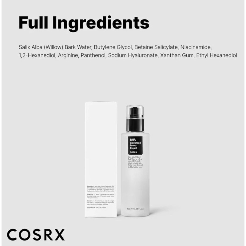 COSRX BHA Blackhead Power Liquid - 100ml
