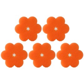 Marna K364O Sponge Hot Sponge, Orange Set of 5