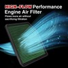 KNSPEC Engine Air Filter Compatible With 2019-2021 Chevy/GMC Truck, Silverado