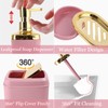 XLHOMO Bathroom Set - Pink and Gold Bathroom Accessories Set,