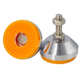 Wolfride 2Pcs Machine Leveling Feet Heavy Duty M10 Thread Adjustable Leg Leveler for Workbench, Machine