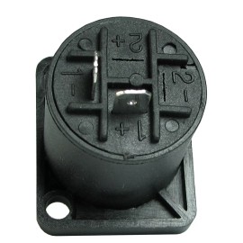 YOVUS 2p conductor surface mount speakon compatible speaker cabinet amp amplifier jack