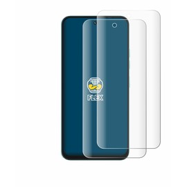 BROTECT 2 Stück Full-Cover Schutzfolie für Tecno Spark Go 2 Full-Screen Displayschutz-Folie [3D Curved, Anti-Fingerprint, Kristall-Klar]