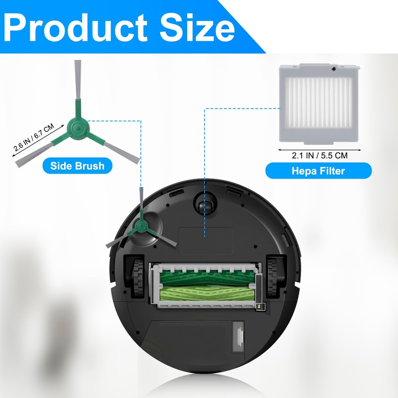 Fixbetter Accessories Kit for iRobot Roomba Max 705 Vac/iRobot roomba
