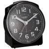 LANDEX YT5304BK Alarm Clock, Black, Luminous King, Analog, Snooze, Light