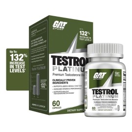 Gat Testrol Platinum Tabletas Booster Testosterona Tt8 Sabor