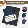 Stone Paper Notebook for Women Men, Waterproof Notebook Hardcover Executive