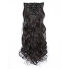 SWACC Women 20 Inches Curly Full Head 7 Separate Pieces