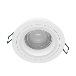 EGLO connect.z Smart-Home LED Recessed Spotlight, Carosso-Z, ZigBee, App and Voice Control, Alexa, Light Colour (Warm White/Cool White), RGB, Dimmable, Aluminium Recessed Spotlight, Matte White,