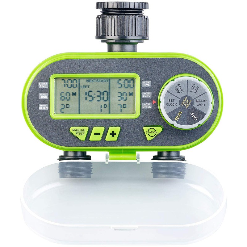 Royal Gardineer Watering clock: digital irrigation computer with display and