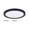 Paulmann Atria Shine 70997 LED Panel 190 mm Round Including