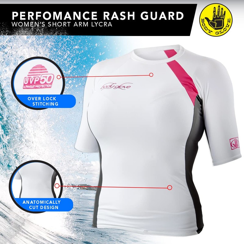 Body Glove Women's Regular Fit Rash Guard Shirt