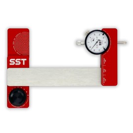 SST - Saw Gauge Calibrator - For Calibrating Saw Blades, Fences, & Jigs - Precise & Accurate Alignment - ½ in. Dial Indicator