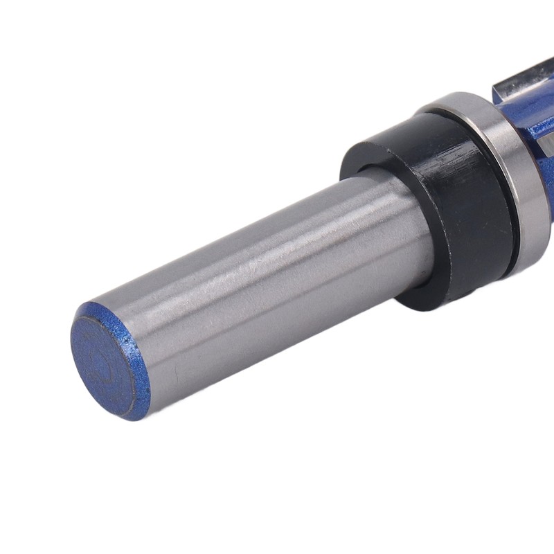 Spiral Flush Trim Router Bit 1/2x19x45mm Dual Bearing Round Shank