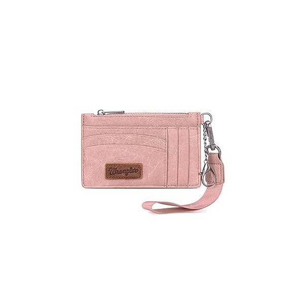 Wrangler Card Wallet Keychain Wallet with Wristlet Strap keychain wristlet