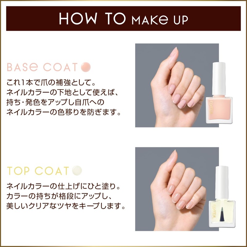 excel Fast & Grow Coat Nail Top Coat, 0.3 fl