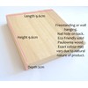 "YOU WILL BLOOM Solid Wood Freestanding Plaque. Wooden Shelf or
