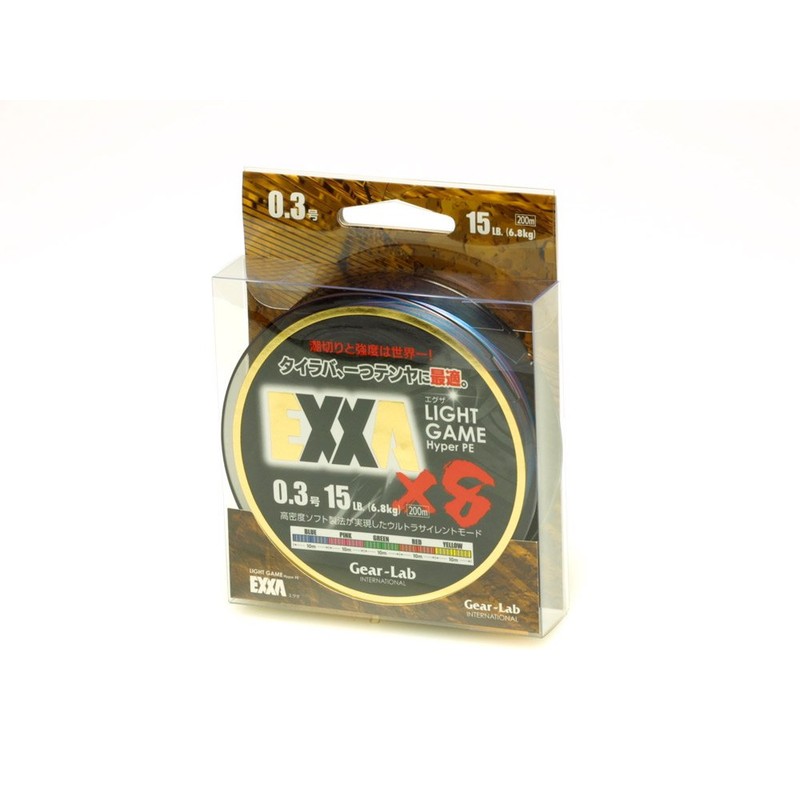 Gear-Lab PE Line, EXXA, 68.4 ft (200 m), No. 0.3,