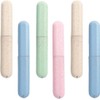 6 Piezas Protector Cepillo De Dientes, Porta Cepillo De Dientes,