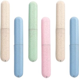 6 Piezas Protector Cepillo De Dientes, Porta Cepillo De Dientes, Estuche Para Cepillo De Dientes, Adecuado Para Almacenar Cepillos De Dientes, Cucharas Pequeñas, Tenedores, Etc