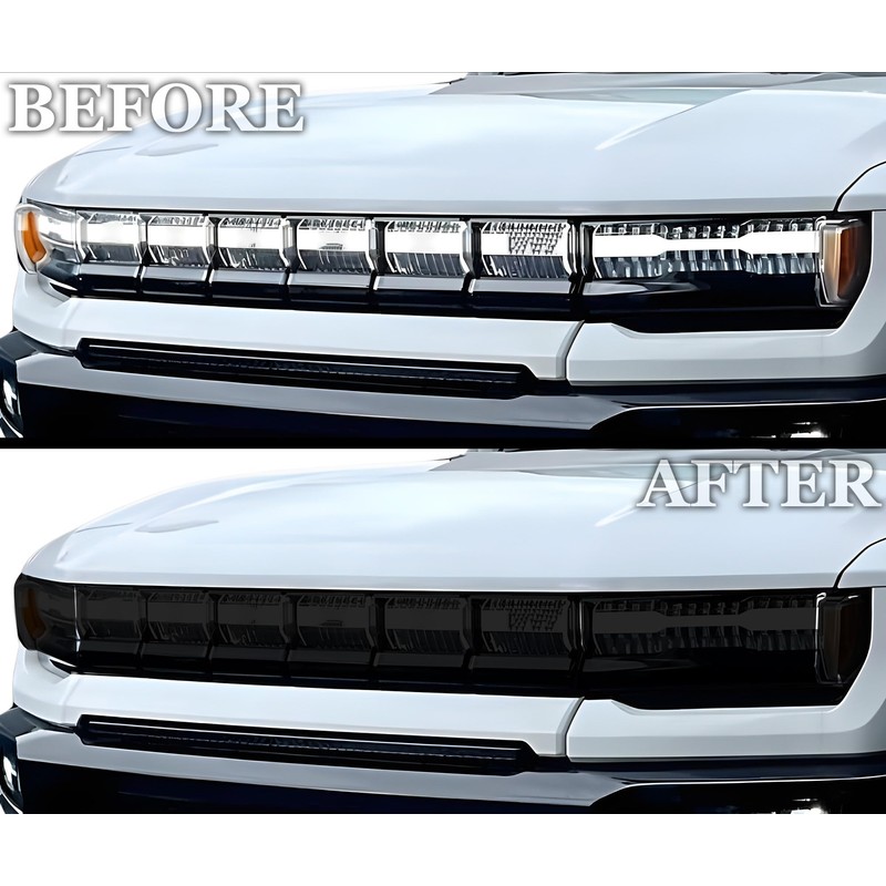 BOGAR TECH DESIGNS Full Headlight Taillight Tint Kit Compatible with