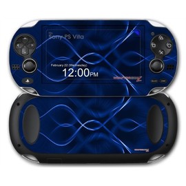 Sony PS Vita Skin Abstract 01 Blue by WraptorSkinz