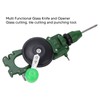 Multifunctional Hand Crank Drill Knife Sharpener Glass Cutter ABS Tool