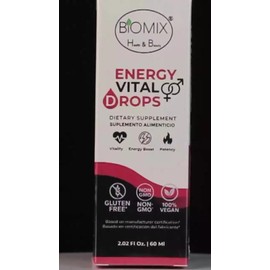 Gotas Biomix Energy Vital Energía Deseo Vitalidad Maca Magnesio